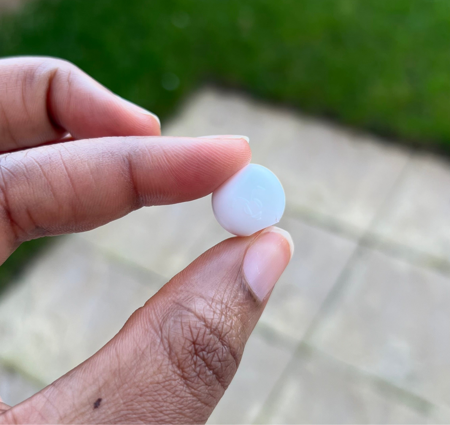 Maxi Silicone Hair Beads For Braids - Snow white