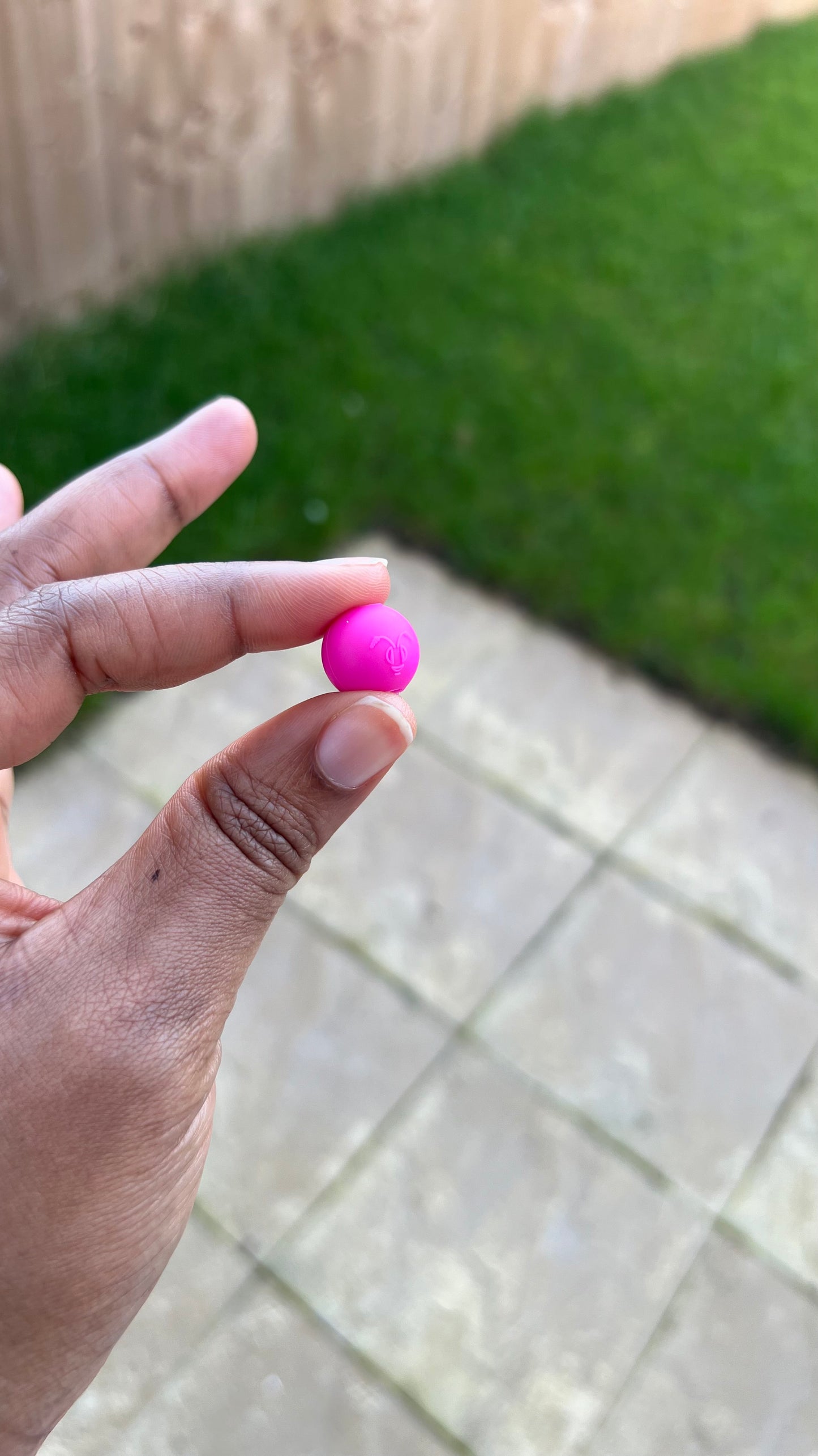 Silicone Hair Beads For Braids - Hot Pink